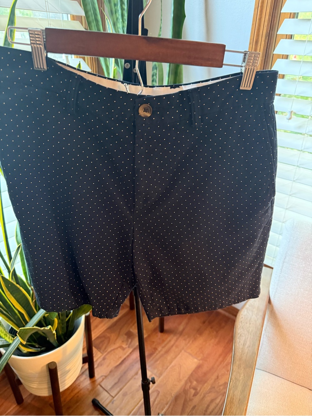 Old Navy Polka Dot Men’s Shorts - Navy